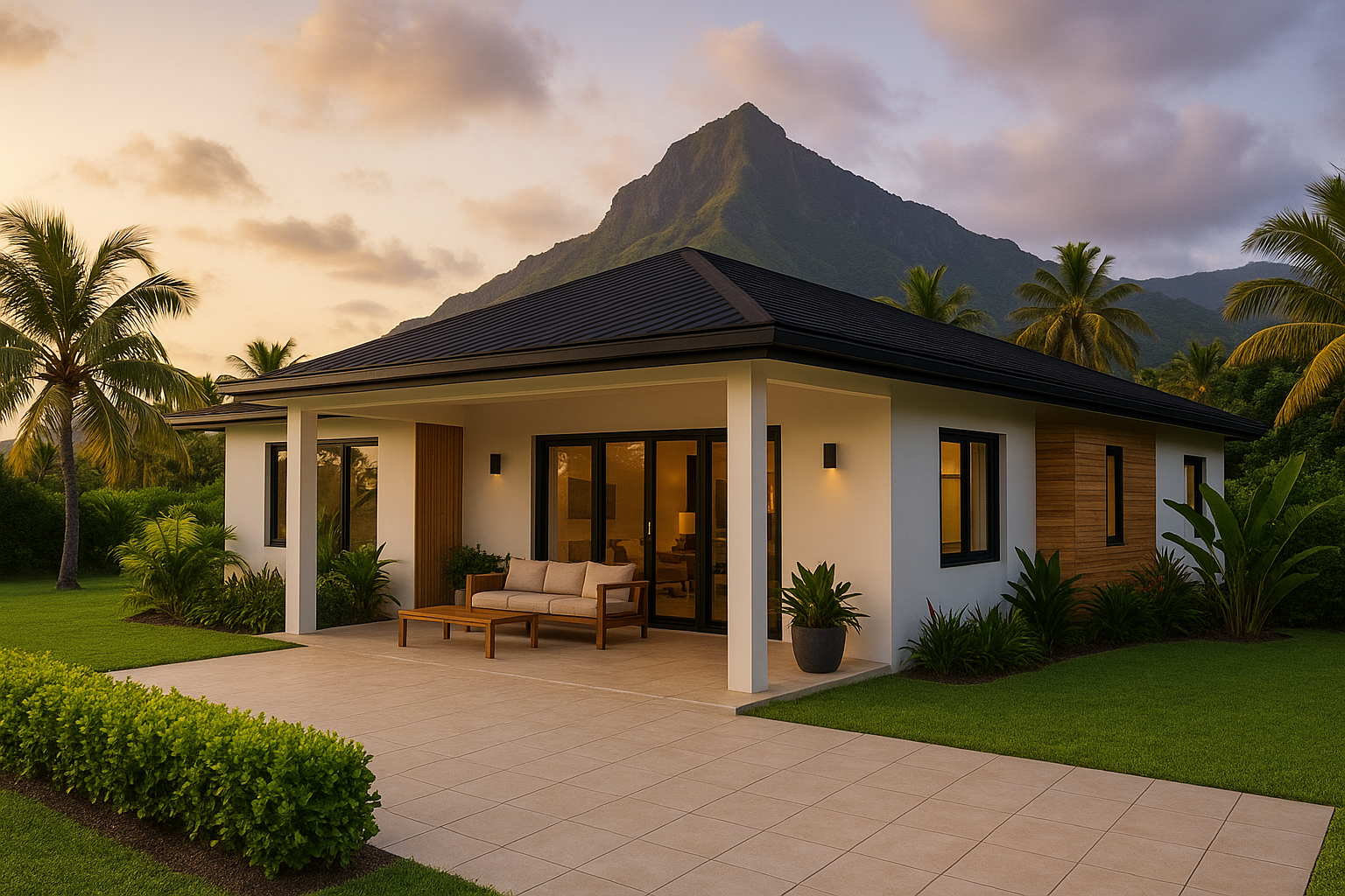 Architecture et paysage de La Réunion – projets immobiliers accompagnés par Caroline Pansart
